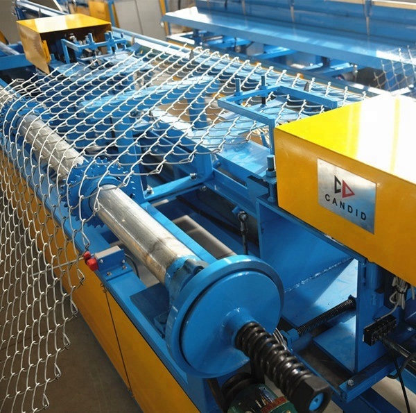 Πλήρως αυτόματη μηχανή κατασκευής συρμάτινου πλέγματος φράχτη αλυσίδας